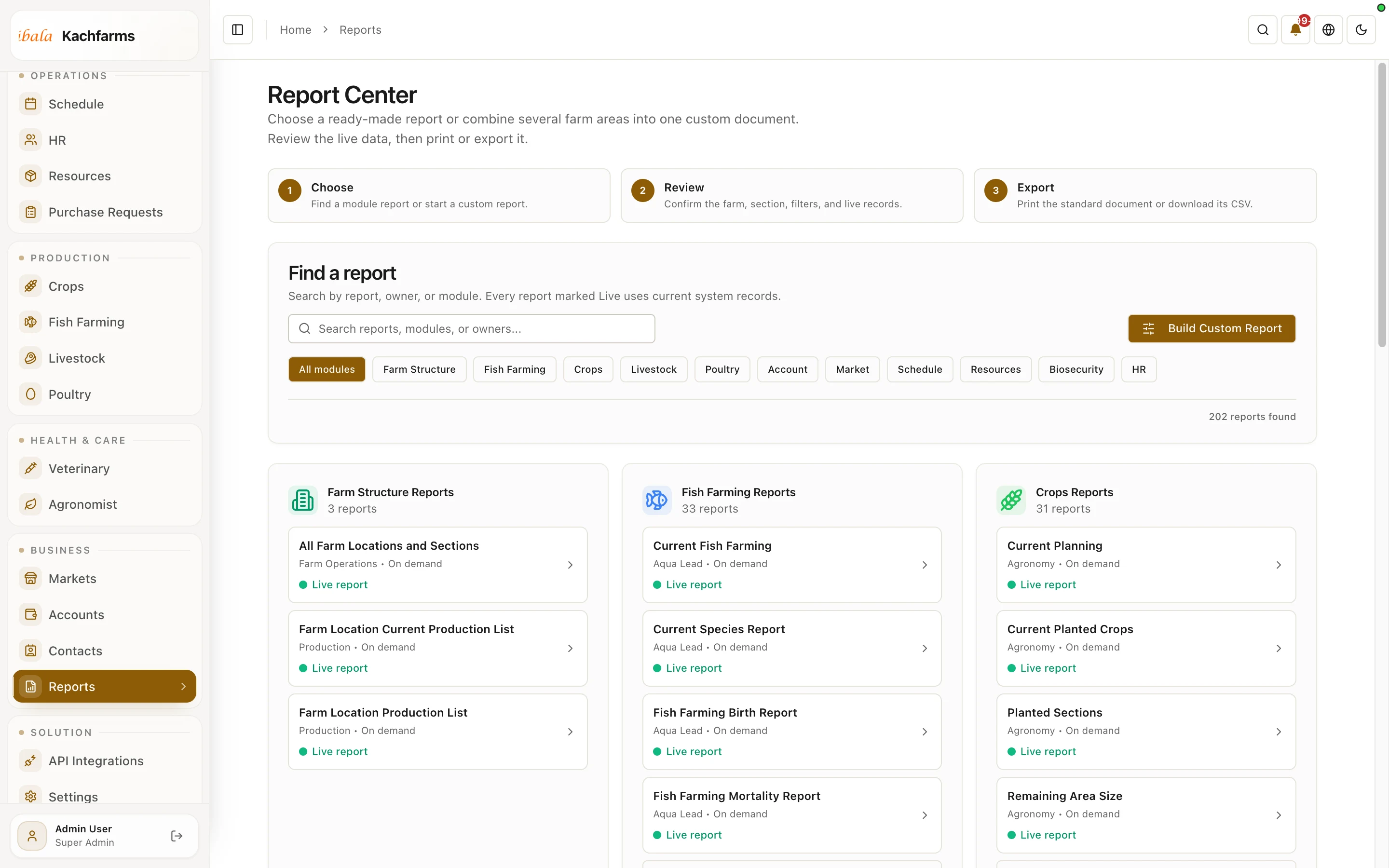 Reports
